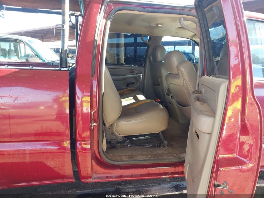 2006 Chevrolet Silverado 1500Hd Lt3 VIN: 1GCGC13U96F105510 Lot: 43817006