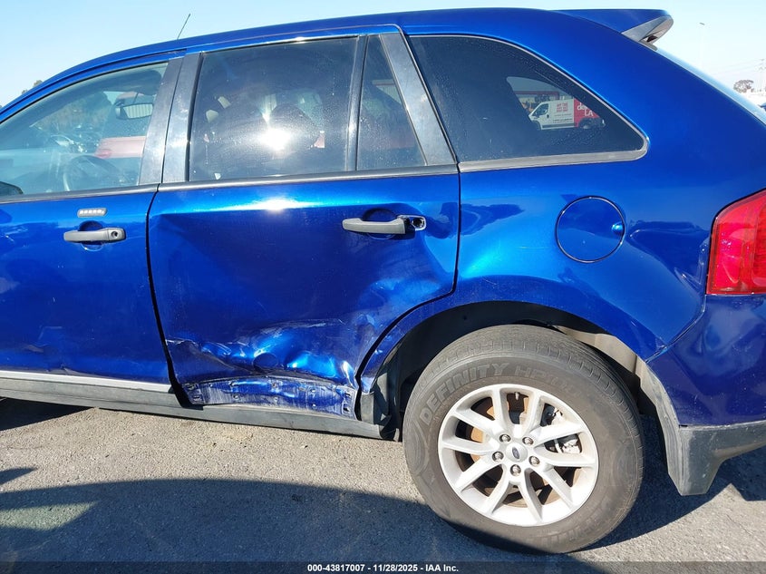 2014 Ford Edge Se VIN: 2FMDK3GC3EBA78318 Lot: 43817007