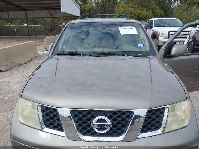 2006 Nissan Pathfinder Se VIN: 5N1AR18U46C618089 Lot: 43817008