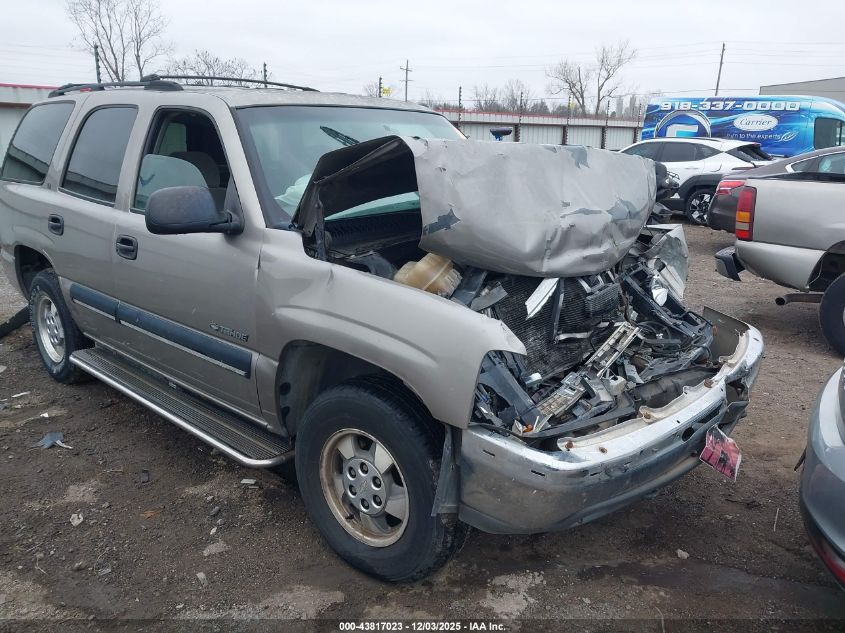 2001 Chevrolet Tahoe Ls VIN: 1GNEK13T91R115809 Lot: 43817023