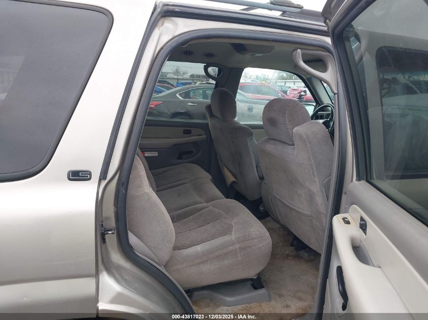 2001 Chevrolet Tahoe Ls VIN: 1GNEK13T91R115809 Lot: 43817023