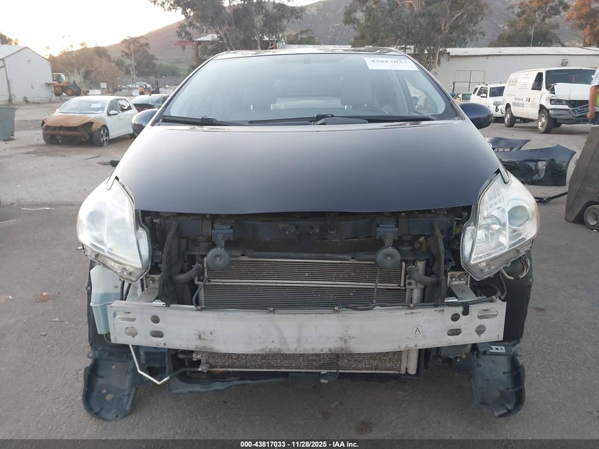 2012 Toyota Prius Four VIN: JTDKN3DU9C1546299 Lot: 43817033