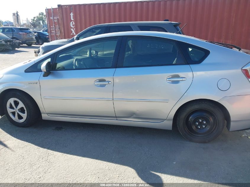 2015 Toyota Prius VIN: JTDKN3DU9F0395944 Lot: 43817035