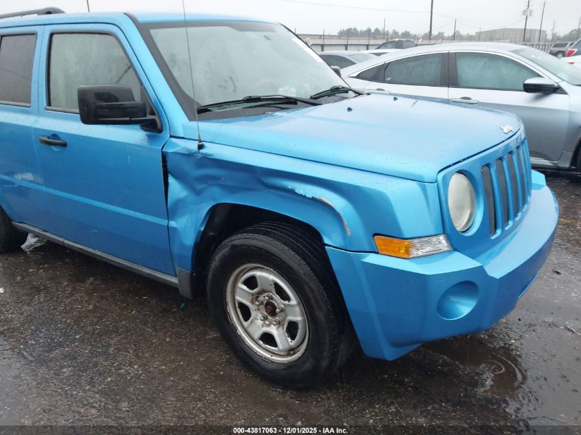 2009 Jeep Patriot Sport VIN: 1J4FT28B19D208603 Lot: 43817063