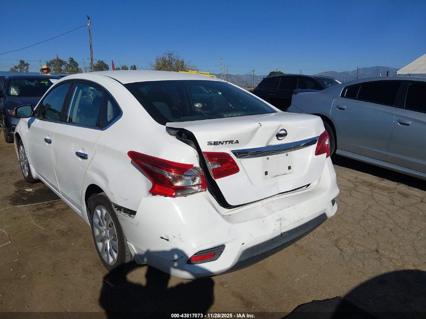 2016 Nissan Sentra S VIN: 3N1AB7AP3GY325652 Lot: 43817073