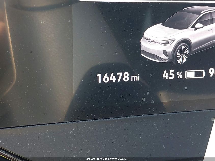 2023 Volkswagen Id.4 Pro/Pro S VIN: 1V2VMPE80PC034321 Lot: 43817082