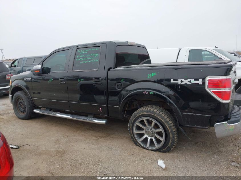2009 Ford F-150 Lariat VIN: 1FTPW14V49KC23295 Lot: 43817092