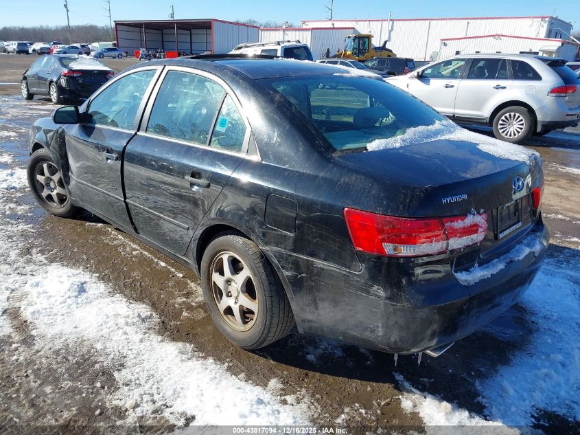 5NPEU46FX7H189816 2007 HYUNDAI SONATA photo no. 3