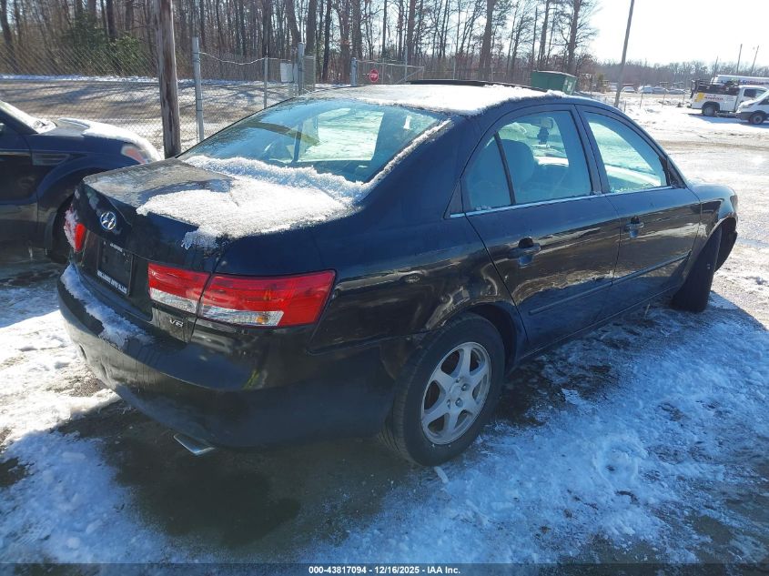 5NPEU46FX7H189816 2007 HYUNDAI SONATA photo no. 4
