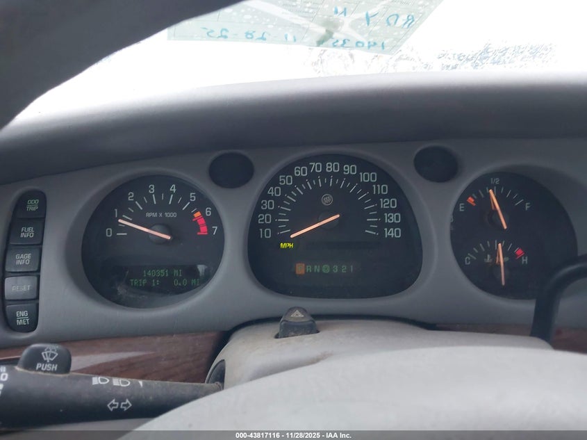 2002 Buick Lesabre Custom VIN: 1G4HP54K224216334 Lot: 43817116