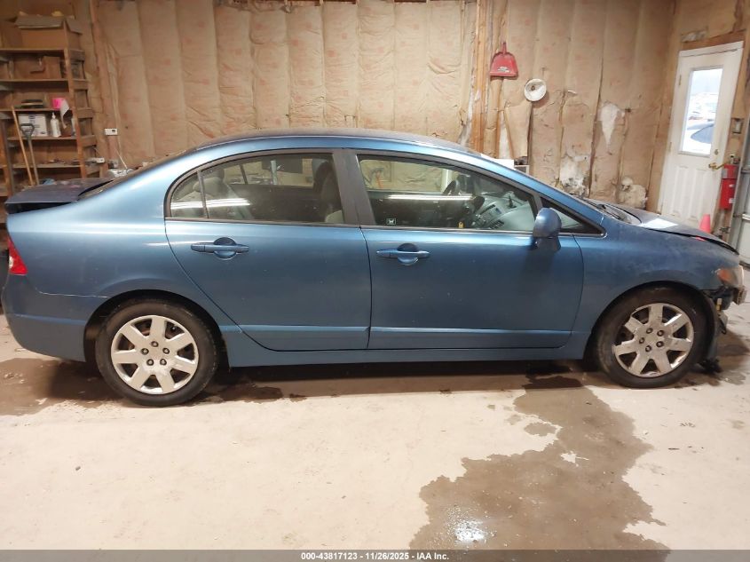 2009 Honda Civic Lx VIN: 19XFA165X9E036993 Lot: 43817123