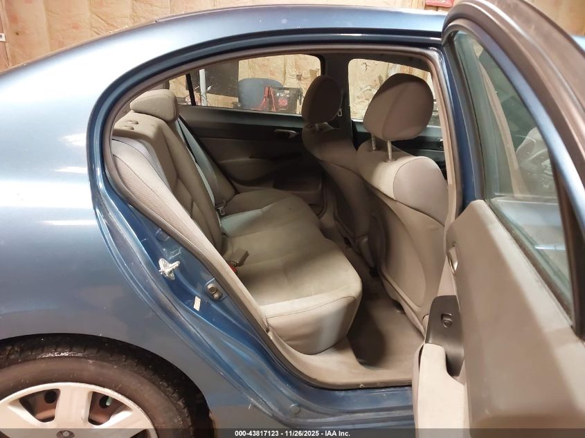 2009 Honda Civic Lx VIN: 19XFA165X9E036993 Lot: 43817123