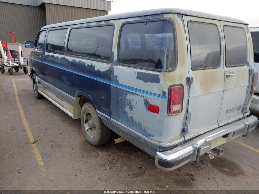 2B5WB35Z0MK415541 1991 DODGE RAM VAN photo no. 3