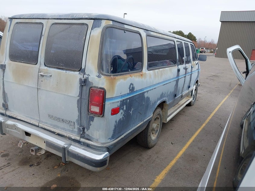 2B5WB35Z0MK415541 1991 DODGE RAM VAN photo no. 4