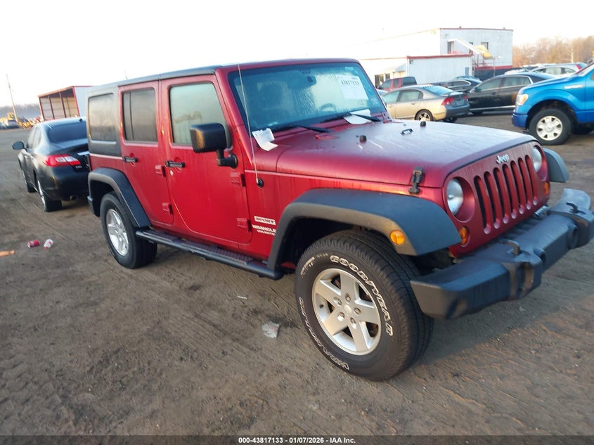 1C4BJWDG0DL606743 2013 Jeep Wrangler Unlimited Sport auction photo 1