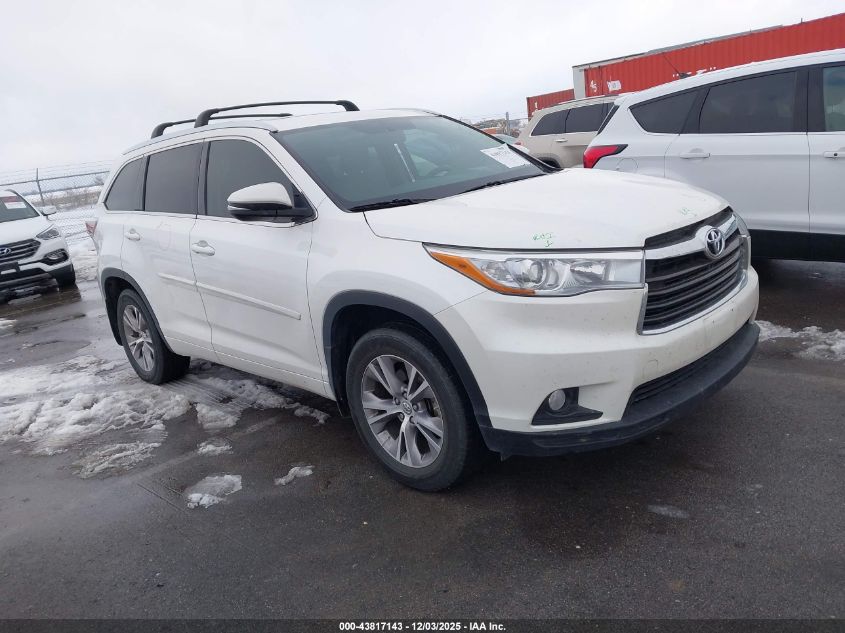 TOYOTA HIGHLANDER XLE V6