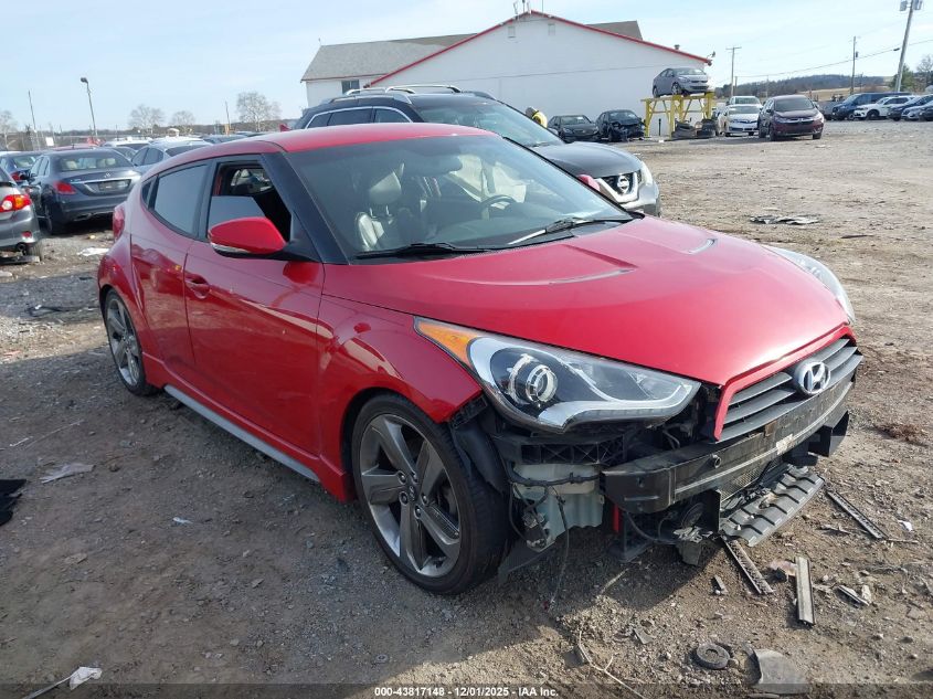 HYUNDAI VELOSTER TURBO W/BLACK