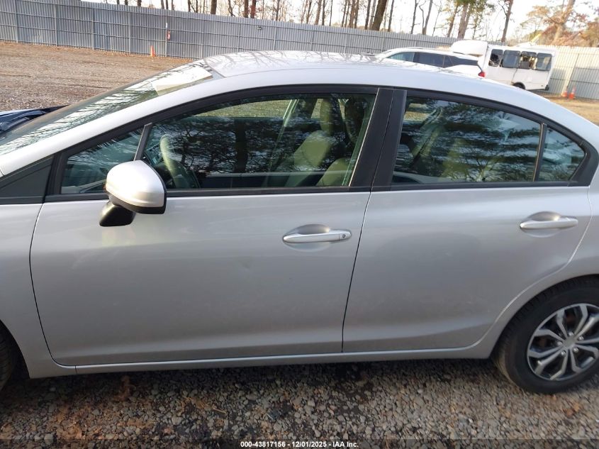 2015 Honda Civic Lx VIN: 19XFB2F51FE231718 Lot: 43817156