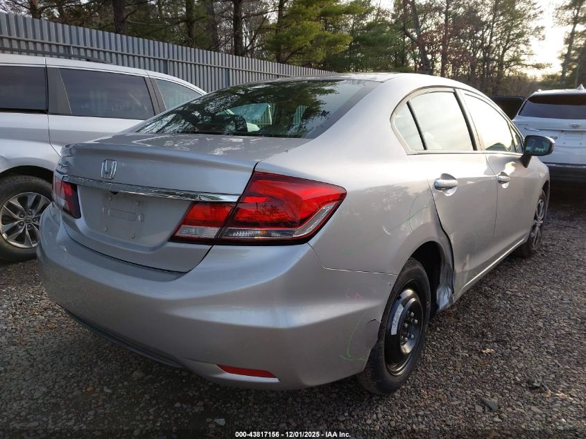 2015 Honda Civic Lx VIN: 19XFB2F51FE231718 Lot: 43817156