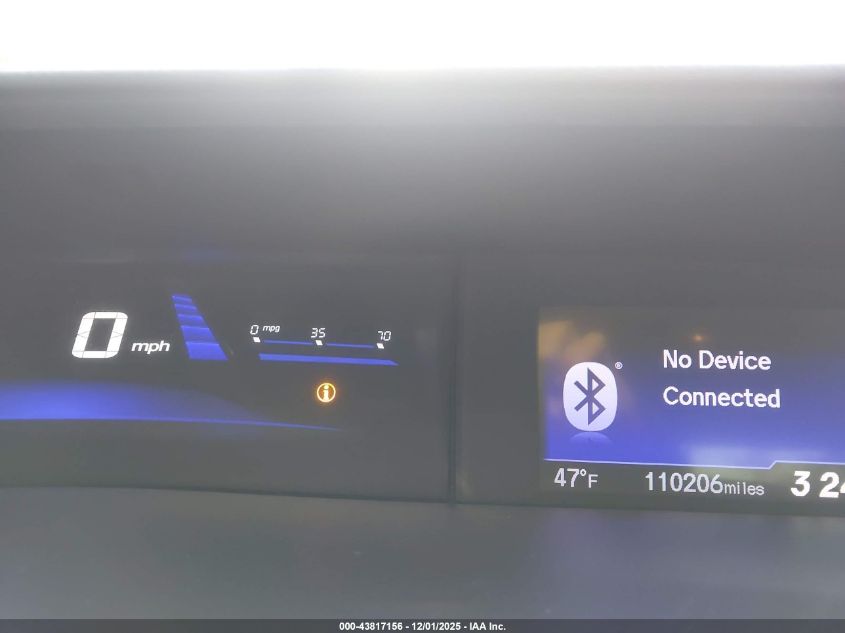 2015 Honda Civic Lx VIN: 19XFB2F51FE231718 Lot: 43817156