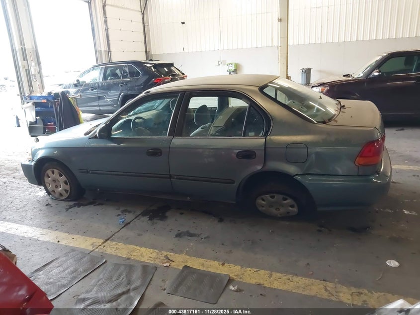 1998 Honda Civic Lx VIN: 2HGEJ6571WH617554 Lot: 43817161
