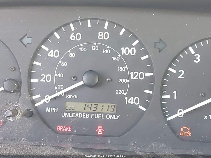 1997 Toyota Camry Le V6 VIN: JT2BF22KXV0064967 Lot: 43817179