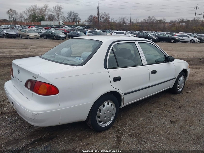 2T1BR12E91C513364 2001 TOYOTA COROLLA photo no. 4