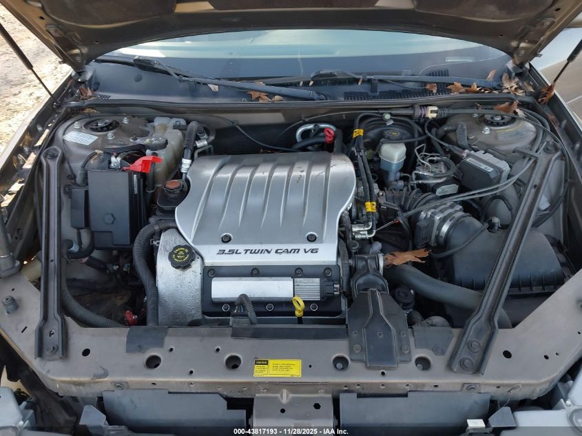 2001 Oldsmobile Intrigue Gl VIN: 1G3WS52H21F272164 Lot: 43817193