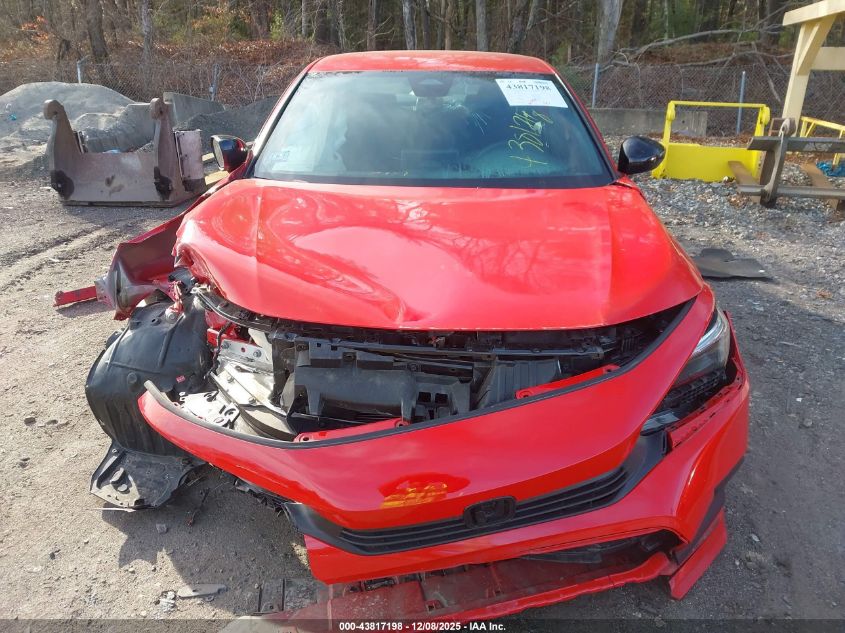 2022 Honda Civic Sport VIN: 2HGFE2F56NH599159 Lot: 43817198