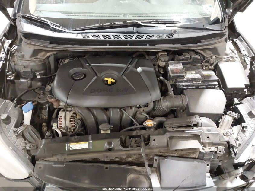 2013 Hyundai Elantra Gls/Limited VIN: 5NPDH4AE7DH157223 Lot: 43817202