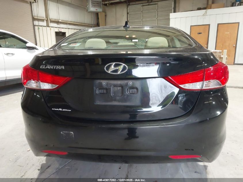 2013 Hyundai Elantra Gls/Limited VIN: 5NPDH4AE7DH157223 Lot: 43817202