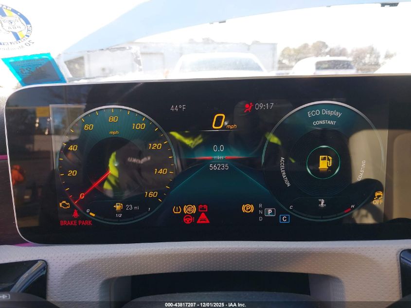 2020 Mercedes-Benz A 220 VIN: W1K3G4EB7LJ227345 Lot: 43817207