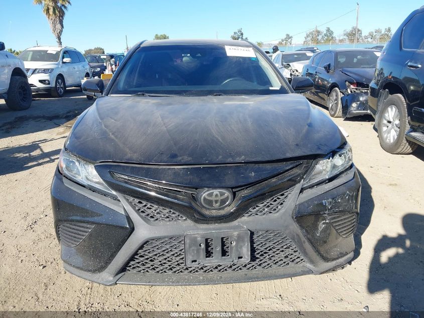 2018 Toyota Camry Se VIN: 4T1B11HK0JU079273 Lot: 43817246