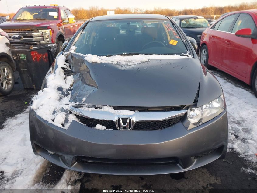 2009 Honda Civic Lx-S VIN: 2HGFA16659H327500 Lot: 43817247