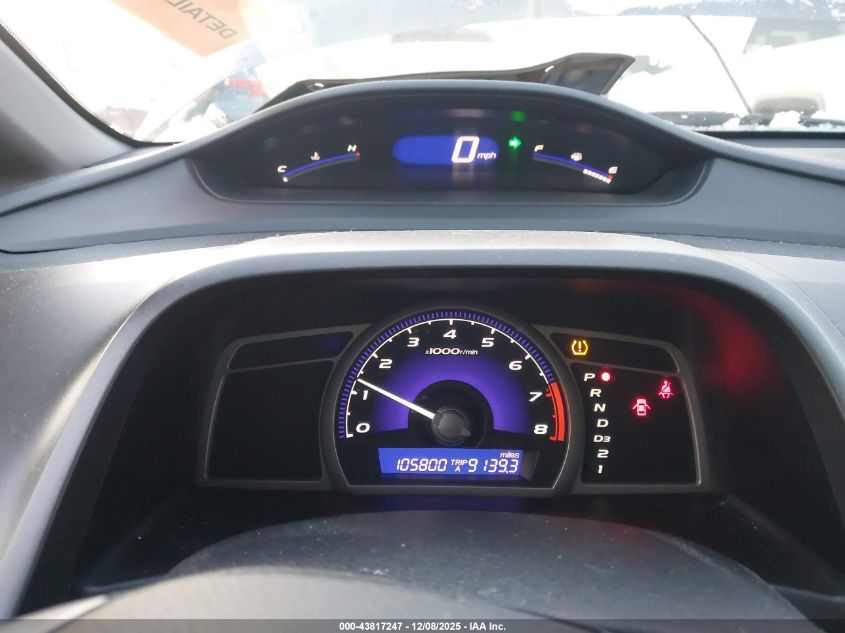 2009 Honda Civic Lx-S VIN: 2HGFA16659H327500 Lot: 43817247