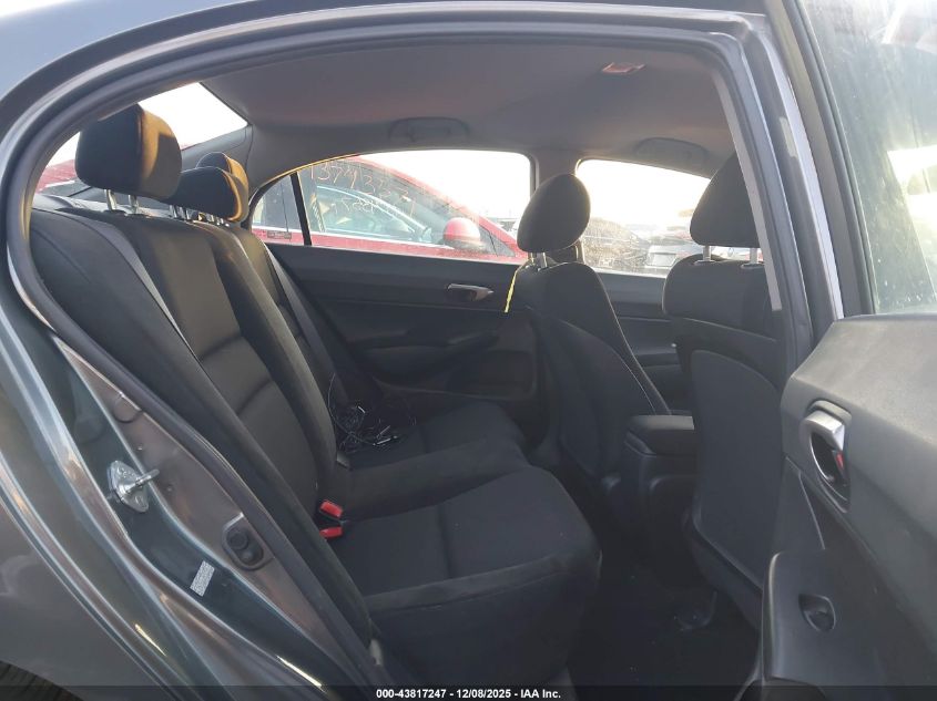 2009 Honda Civic Lx-S VIN: 2HGFA16659H327500 Lot: 43817247