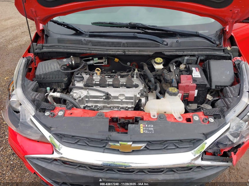 2020 Chevrolet Spark Fwd Ls Automatic VIN: KL8CB6SA8LC480400 Lot: 43817248