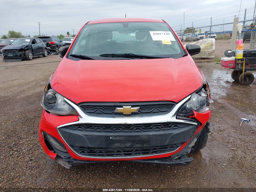 2020 Chevrolet Spark Fwd Ls Automatic VIN: KL8CB6SA8LC480400 Lot: 43817248