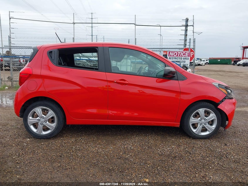 2020 Chevrolet Spark Fwd Ls Automatic VIN: KL8CB6SA8LC480400 Lot: 43817248