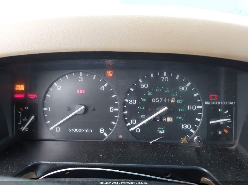 1998 Land Rover Discovery Le/Ls VIN: SALJY1241WA756483 Lot: 43817251