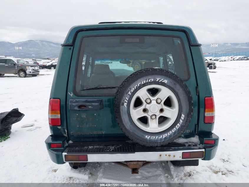 1998 Land Rover Discovery Le/Ls VIN: SALJY1241WA756483 Lot: 43817251