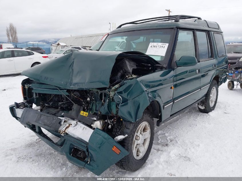 1998 Land Rover Discovery Le/Ls VIN: SALJY1241WA756483 Lot: 43817251