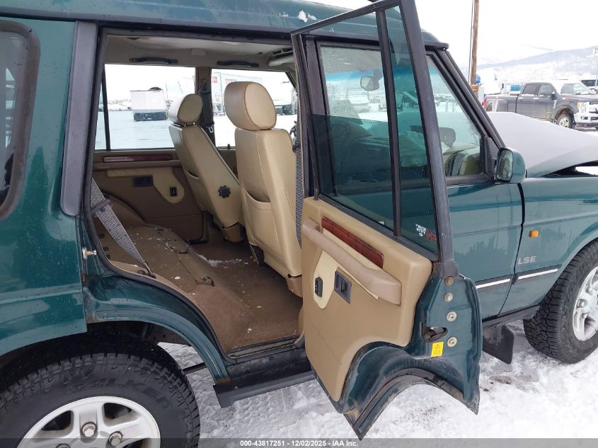 1998 Land Rover Discovery Le/Ls VIN: SALJY1241WA756483 Lot: 43817251