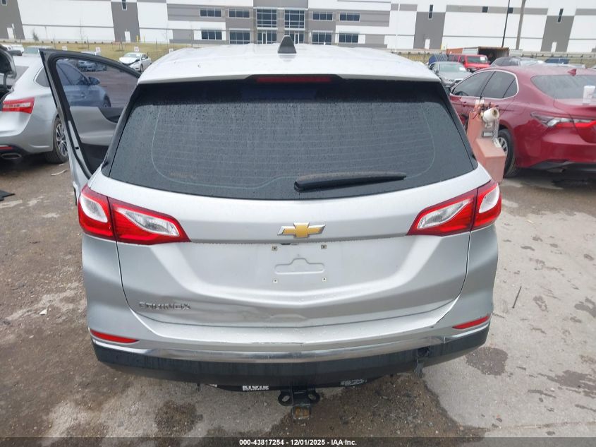 2018 Chevrolet Equinox Ls VIN: 3GNAXHEV3JL399324 Lot: 43817254