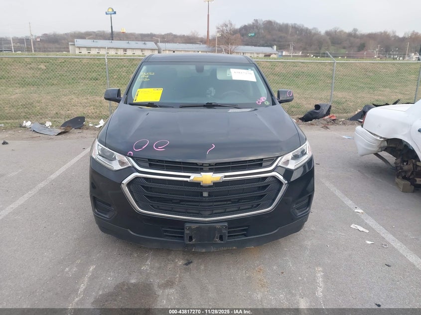 2019 Chevrolet Traverse Ls VIN: 1GNERFKW9KJ128757 Lot: 43817270