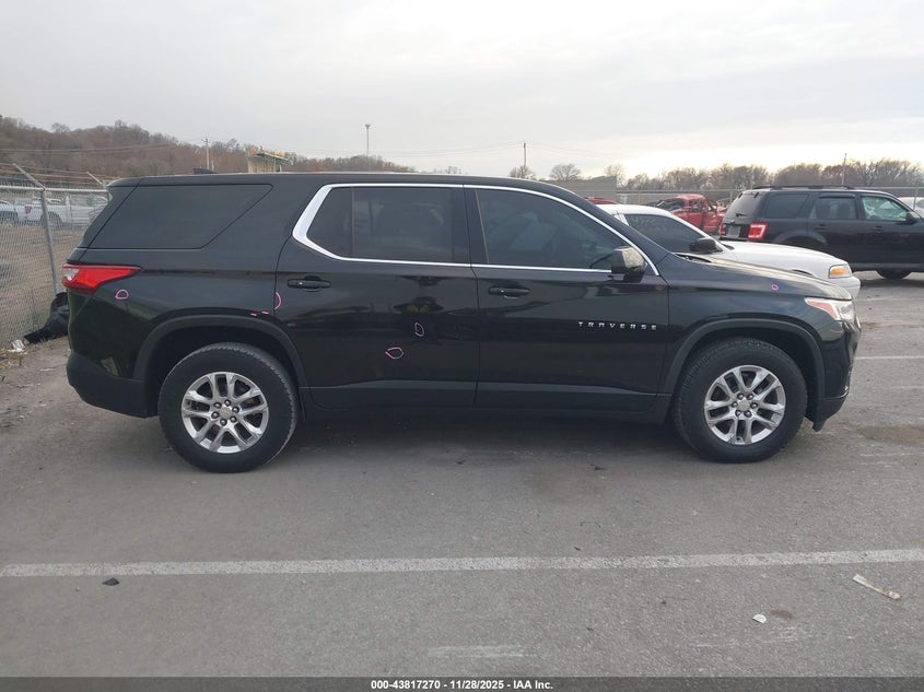 2019 Chevrolet Traverse Ls VIN: 1GNERFKW9KJ128757 Lot: 43817270