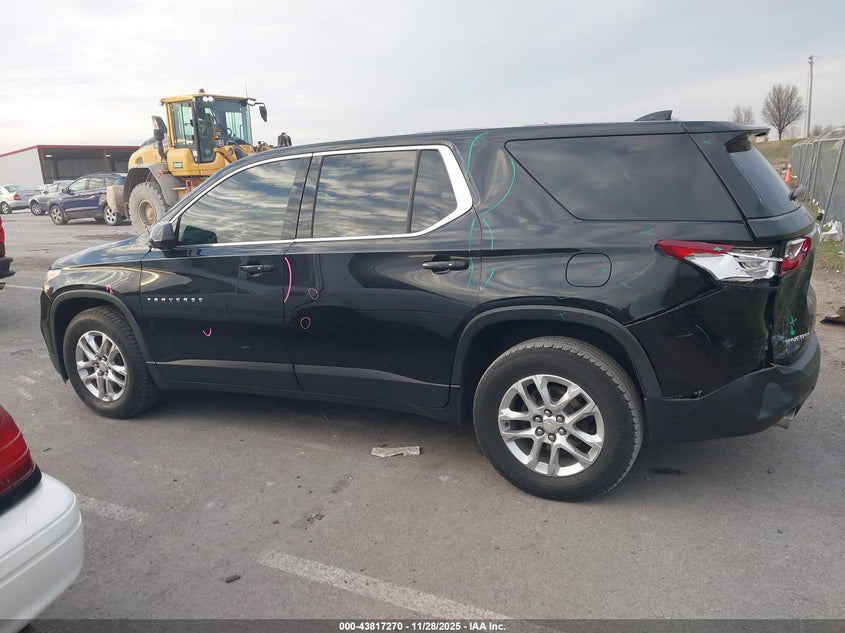 2019 Chevrolet Traverse Ls VIN: 1GNERFKW9KJ128757 Lot: 43817270