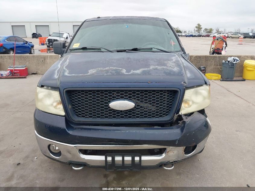 2006 Ford F-150 Lariat/Xlt VIN: 1FTPW12V56FA85211 Lot: 43817295