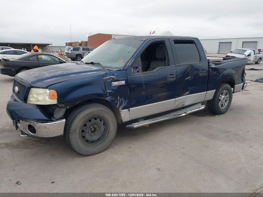 2006 Ford F-150 Lariat/Xlt VIN: 1FTPW12V56FA85211 Lot: 43817295