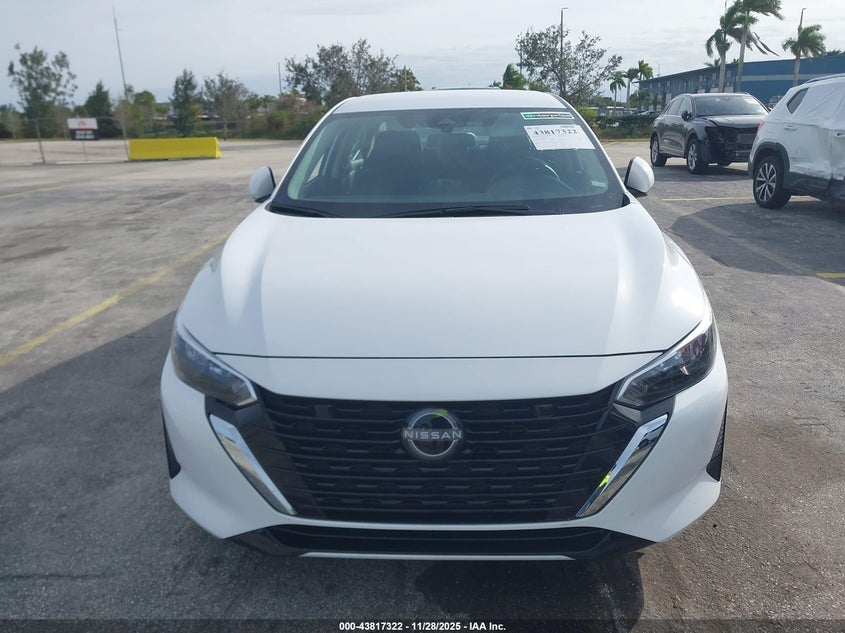 2025 Nissan Sentra S VIN: 3N1AB8BV0SY344302 Lot: 43817322